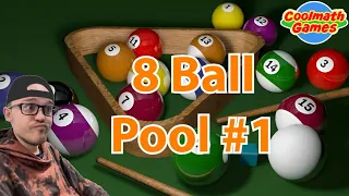 CoolMathGames 8 BALL WINS - 8 Ball Pool