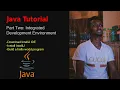 Java Tutorial part 2 Install IntelliJ IDE Build a Hello World program 2022