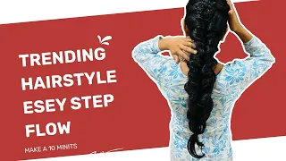  trending long hair hairstyle make a esey steps trendingvideo ankitasonawane hairstyle 