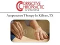 Acupuncture Therapy In Killeen TX