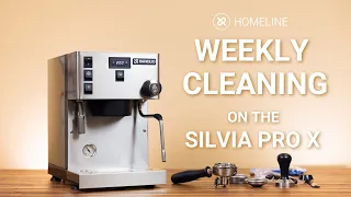 Weekly Cleaning on the Silvia Pro X