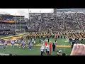 Florida Gators take the field vs Mizzou Tigers football Faurot Field Memorial Stadium