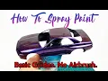How to Spray Paint a Model car scale Clear paints