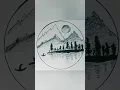 Download Lagu draw a simple landscape#art#shorts#Drawing#simpel