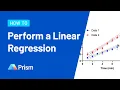 How to Perform Linear Regression in Prism