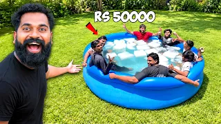 Last To Leave Ice Pool Wins Rs 50000 | M4 Tech |