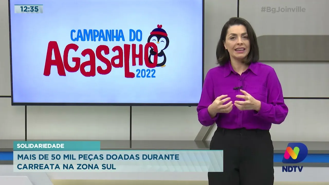 Solidariedade: mais de 50 mil peças doadas durante carreata na zona Sul