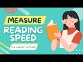 The Easiest Method to Measure Your Reading Speed