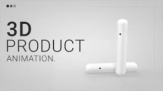 3D Product Animation Rendering Apple Style Avid-19 Spray Cinema 4D 2020