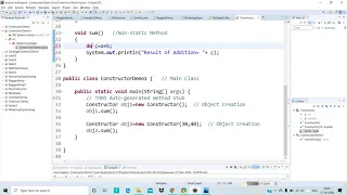 Constructors and Constructor Overloading in Java in brief