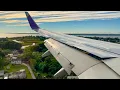 Full Avelo 737-700 Landing in New Haven Incredible Long Island Views