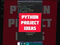 Python project ideas for beginners Python turtle ideas