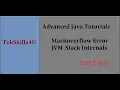 Part 3 Stackoverflow Error and jvm stack in Java Programming