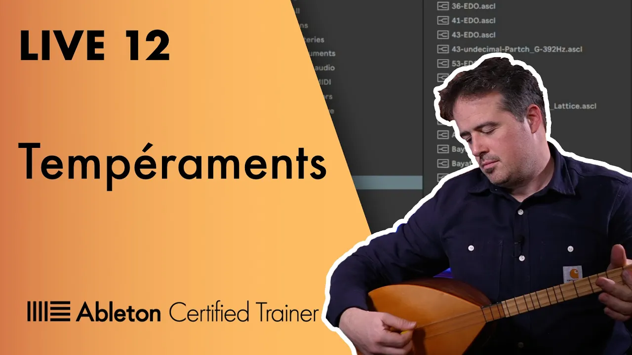 Live 12 : Comprendre et utiliser les tempéraments alternatifs