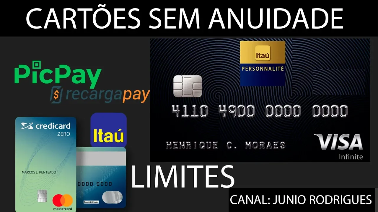 ITAÚ PERSONALITÉ, LIMITES, PAGAR FATURA COM OUTRO CARTÃO, PICPAY, SANTANDER, BRADESCO E MUITO MAIS.