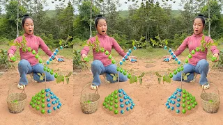 Survival Skills: SMART idea and USEFUL with Candy #bushcraft #camping #outdoors 