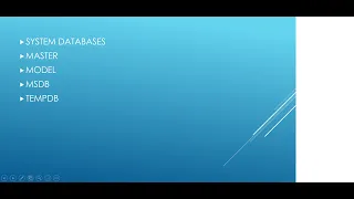 SQL SERVER SYSTEM DATABASES