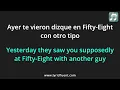 Bad Bunny - Yo No Soy Celoso Lyrics English Translation - Spanish and English Dual Lyrics