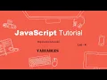 JavaScript tutorial Beginners to Advanced What are variables in JavaScript Lec - 4