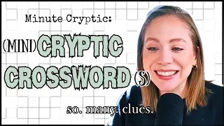 A love letter to Minute Cryptic Cryptic Cluesday Mini Cryptic Crosswords