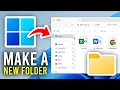 How To Make A New Folder On Laptop PC Windows - Full Guide