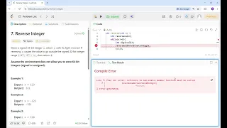 LeetCode 7 Reverse Integer Step-by-Step Solution