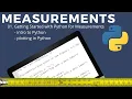 Python Plotting Matplotlib Multimeters Measurements 01