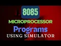 Module 1 Practical 3 8085 Microprocessor - BCD Packing Unpacking Operation Real Time Simulation