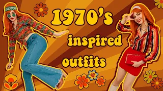 70s Inspired Vintage Retro Outfit Ideas Lookbook