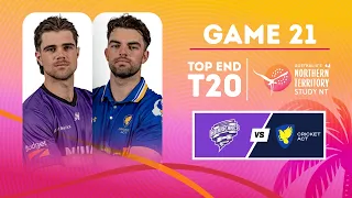 🔴 LIVE Hobart Hurricanes v ACT Comets | TOP END T20 SERIES