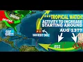 Tropical Atlantic Activity Increase Around August 13-16 Invest 96L Update Typhoon Khanun Dora