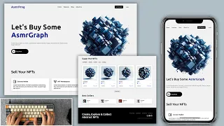 ASMR Programming - Responsive NFT Website