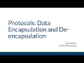 Data Encapsulation and De-Encapsulation