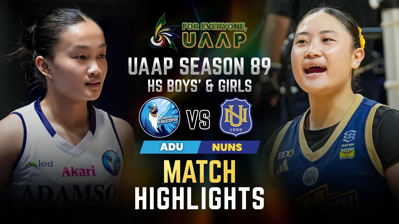 NU VS. ADAMSON | FULL SET 4 | UAAPSeason 89 Junior Girls' Volleyball 2026