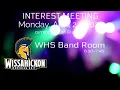 WMU Interest Meeting 2023