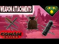 Weapon attachment guide Conan Exiles 2020