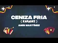 🔥 Amin Martínez - Ceniza Fría (Karaoke Oficial) | Canta el clásico del Vallenato 💔🎶