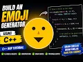 C OOP Tutorial Classes Constructors Getters Setters Emoji Project