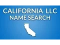 California LLC - Name Search