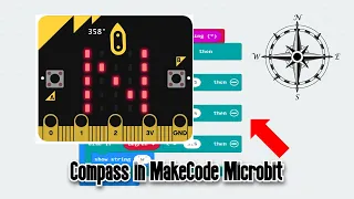 How to make a compass in MakeCode Microbit