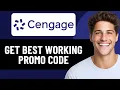 HOW TO GET BEST WORKING CENGAGE PROMO CODE IN 2026 UPDATED