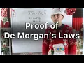 Proof DeMorgan s Laws for Set Complement Set Theory