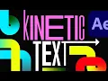 How to Animate Text in After Effects Kinetic Typography
