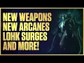 Warframe New Incarnon Weapons New Lohk Surge Buffs New Arcanes - Echoes Of The Zariman
