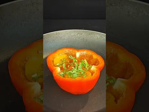 Capsicum + Egg = The Perfect Combo 😍