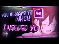 Cool Text for AMV and - After Effects Tutorial Arsacre 2021
