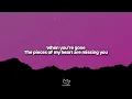 Avril Lavigne - When You're Gone (Lyrics)