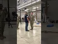 Father Pins Son During Promotion