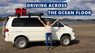 We Drove Across the Ocean Floor to an Island // 4×4 Van Life