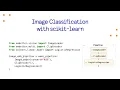 Image Classification with scikit-learn